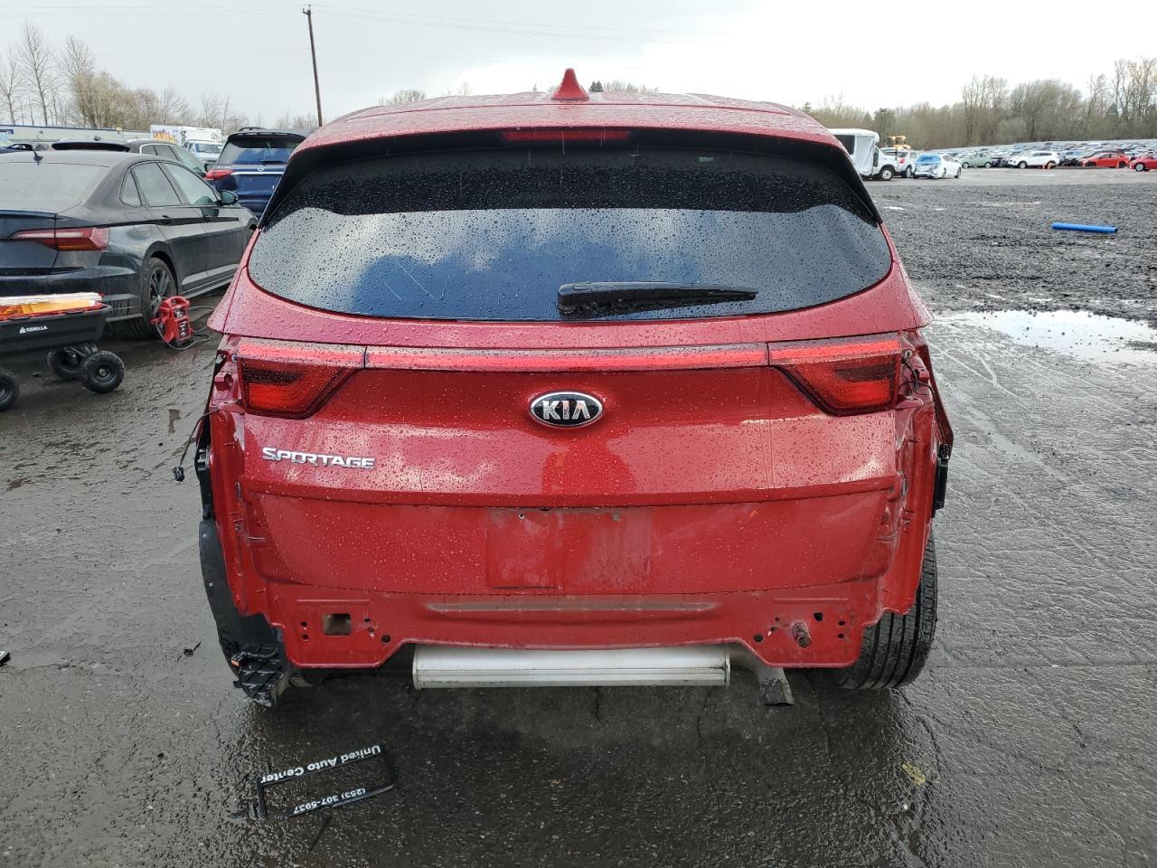 2017 KIA Cadenza VIN KNDPMCACXH7198960 Copart auction photo, side / front end damage thumbnail 6
