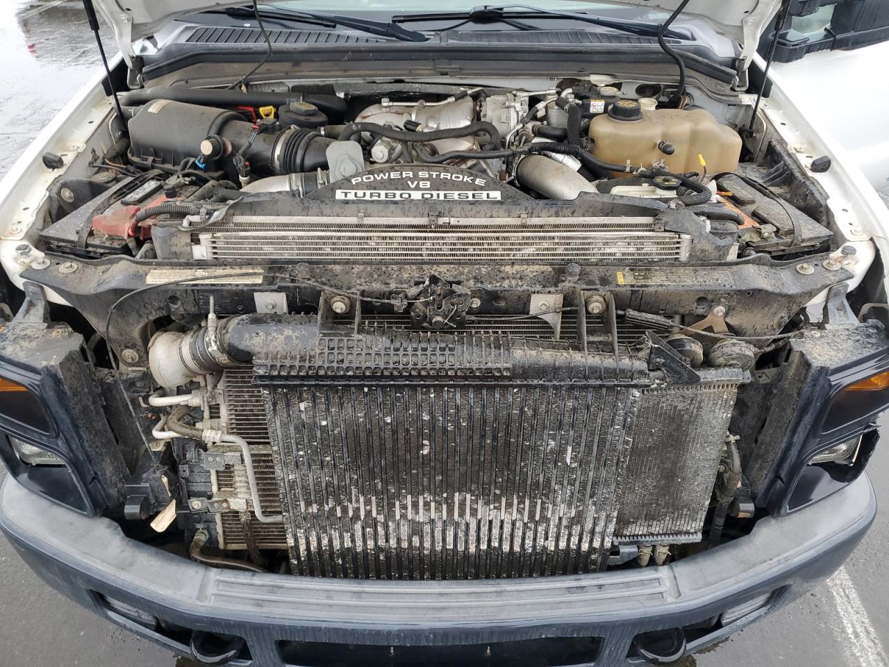 2008 Ford F250 VIN 1FTSF20R58EE40246 Copart auction photo, mechanical damage thumbnail 11