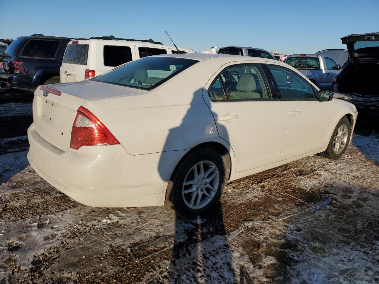 2012 Ford Fusion VIN 3FAHP0GA8CR327611 Copart auction photo, front end damage thumbnail 3