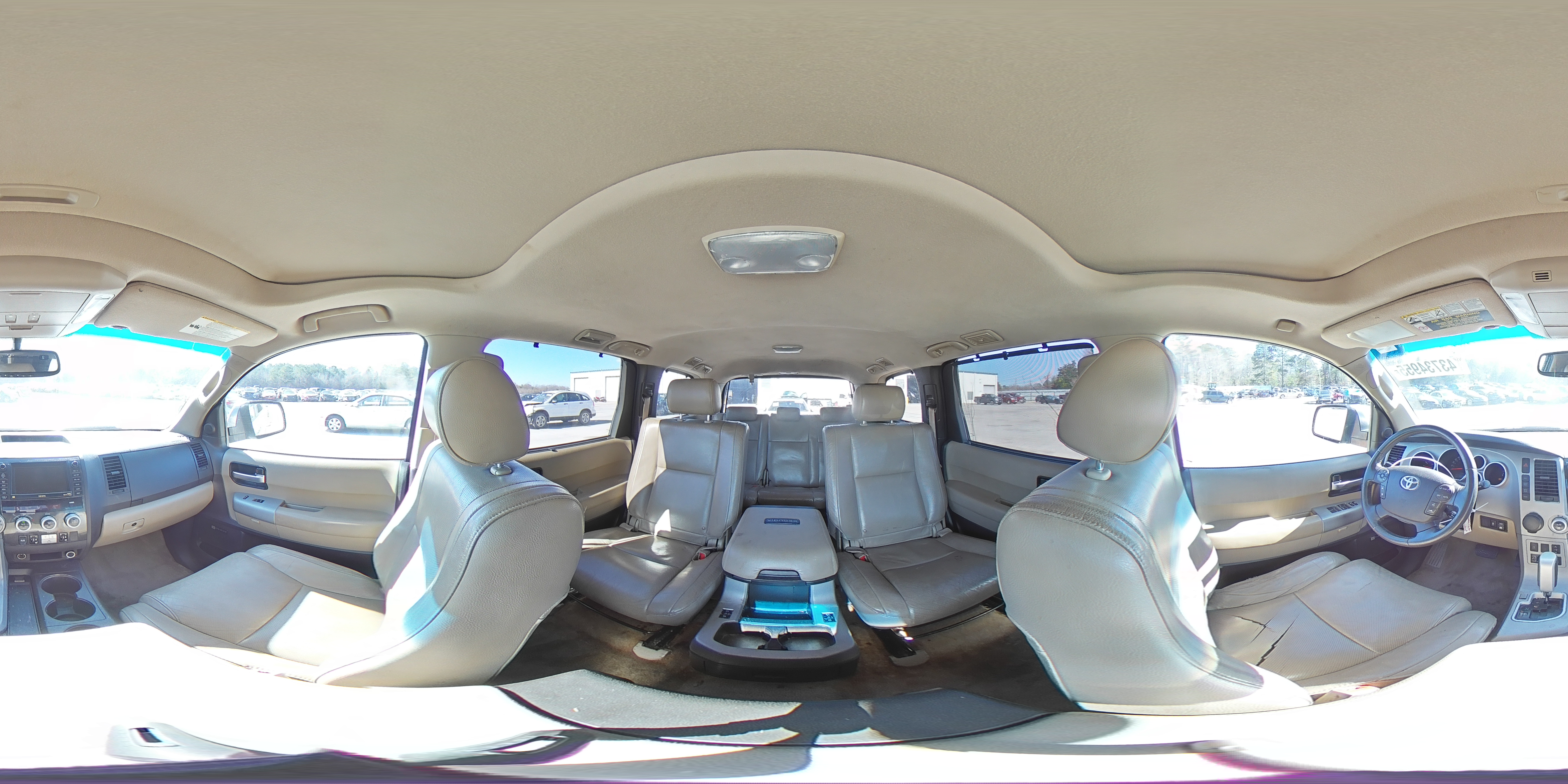 2008 Toyota Sequoia VIN 5TDZY67A38S005767 Copart auction photo, front end damage thumbnail 14