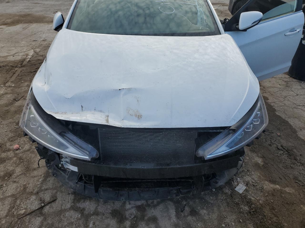 2020 Hyundai Elantra VIN 5NPD84LF8LH517099 Copart auction photo, all over / front end damage thumbnail 11