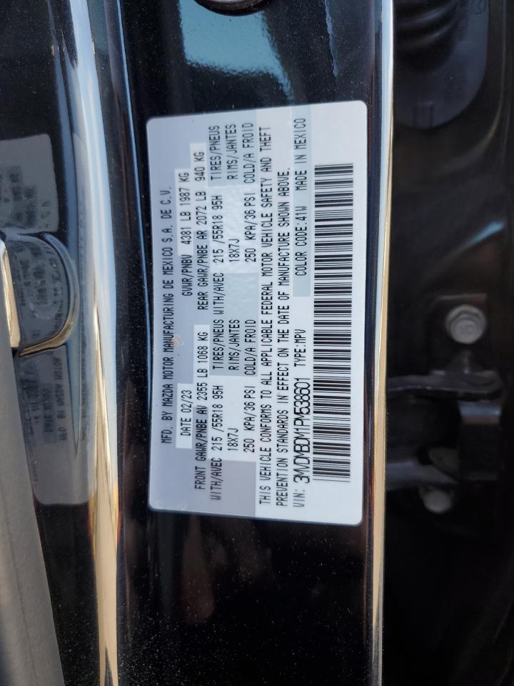 2023 Mazda CX-30 VIN 3MVDMBDM1PM538601 Copart auction photo, all over damage thumbnail 15