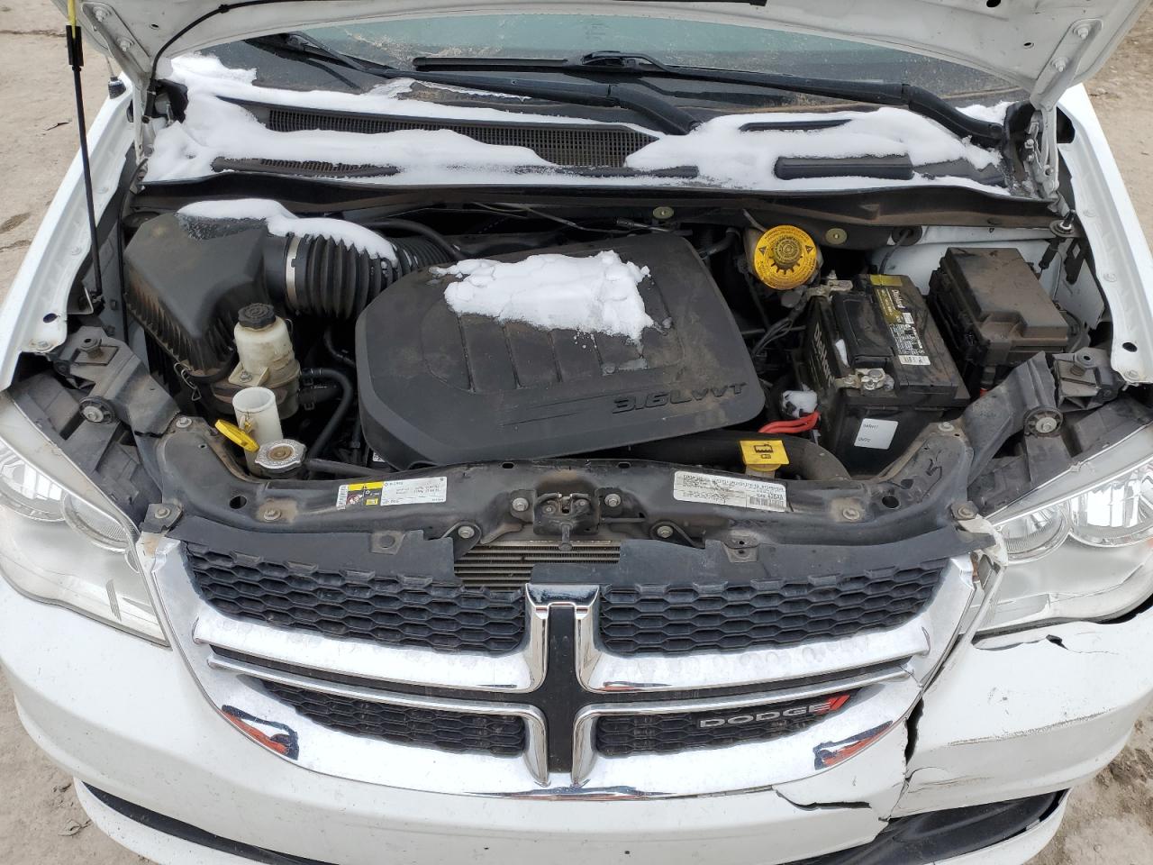 2019 Dodge Caravan VIN 2C4RDGCG1KR742705 Copart auction photo, front end / minor dent/scratches damage thumbnail 12