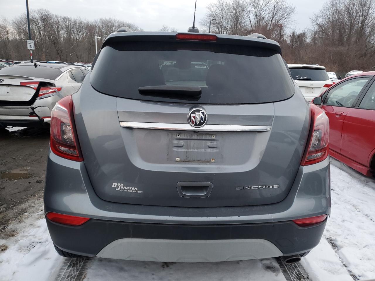 2020 Buick Encore VIN KL4CJASB8LB072906 Copart auction photo, all over damage thumbnail 6