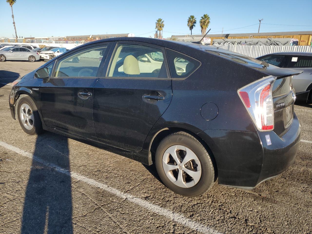 2012 Toyota Prius VIN JTDKN3DU7C1541022 Copart auction photo, side / minor dent/scratches damage thumbnail 2