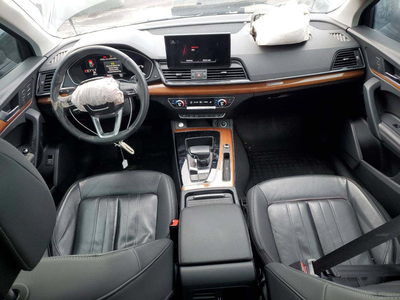 2021 Audi Q5 VIN WA1BAAFYXM2012203 Copart auction photo, front end / mechanical damage thumbnail 8