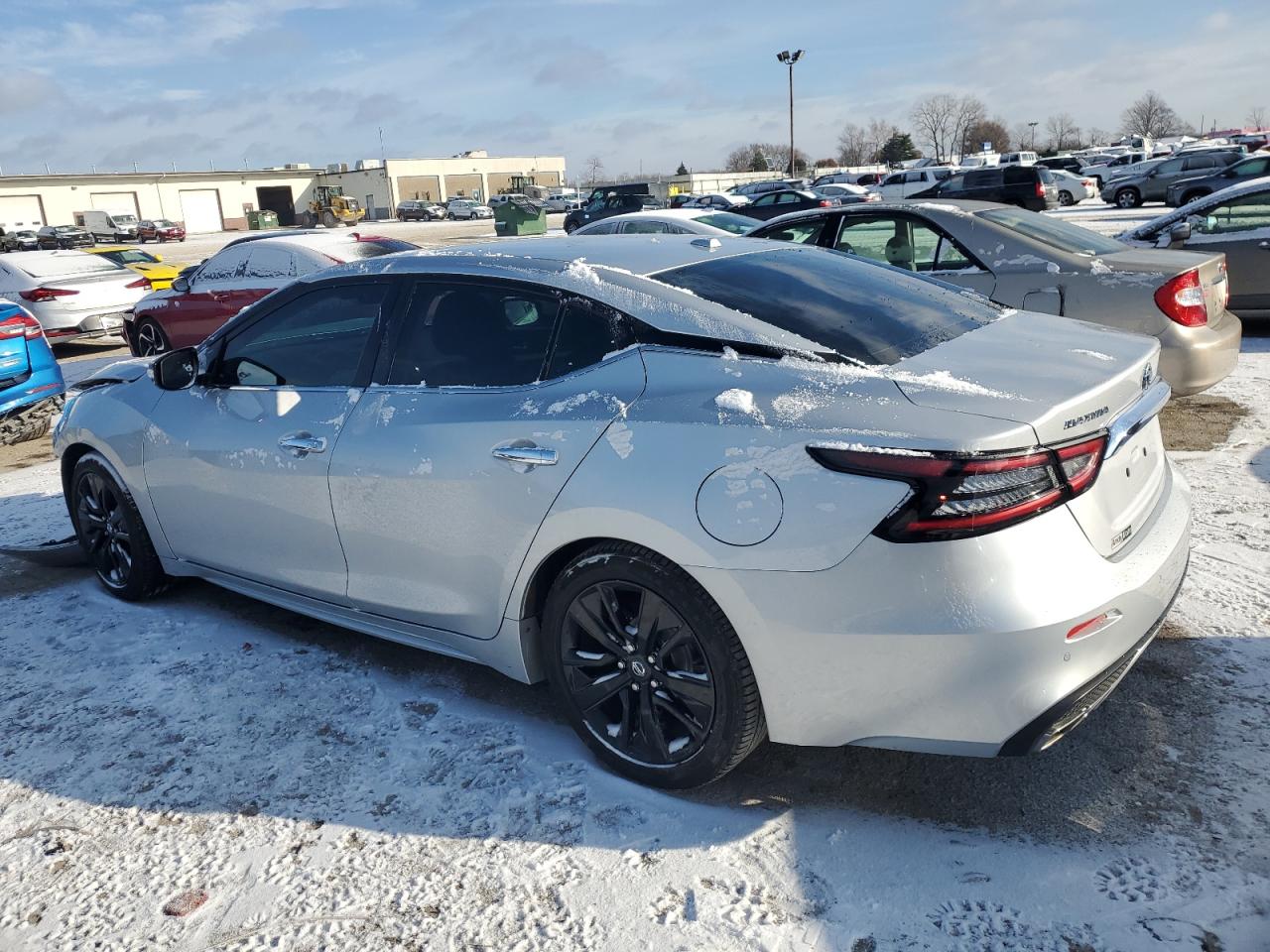 2021 Nissan Maxima VIN 1N4AA6CV0MC504392 Copart auction photo, front end / minor dent/scratches damage thumbnail 2