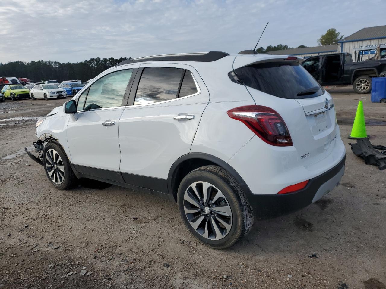 2021 Buick Encore VIN KL4CJESB6MB350923 Copart auction photo, all over damage thumbnail 2