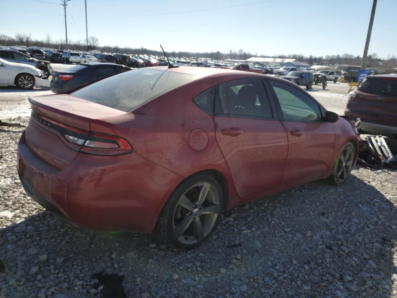 2016 Dodge Dart VIN 1C3CDFEB6GD593238 Copart auction photo, front end damage thumbnail 3