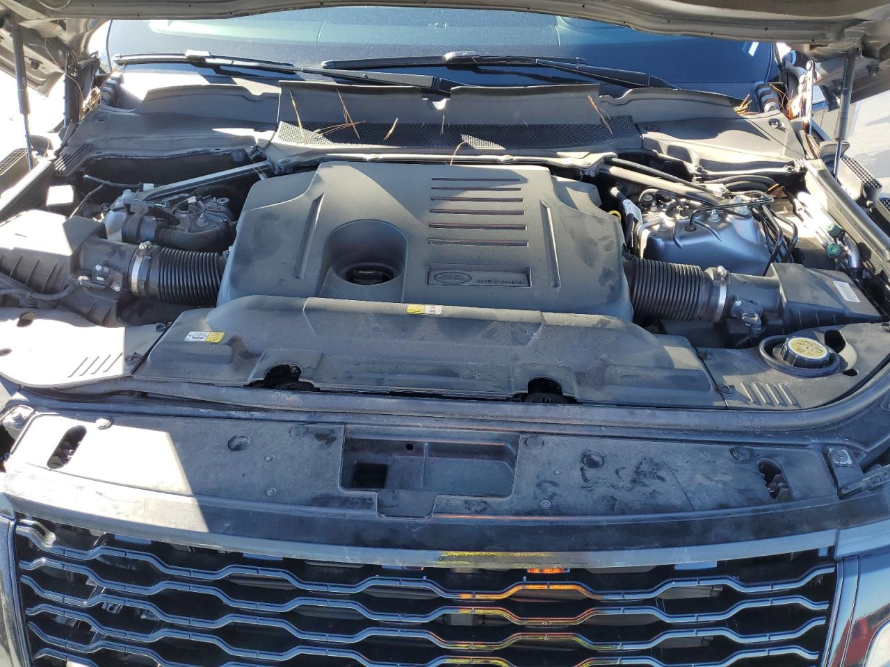 2020 Land Rover Range Rover VIN SALGS2RU6LA413669 Copart auction photo, front end / side damage thumbnail 12