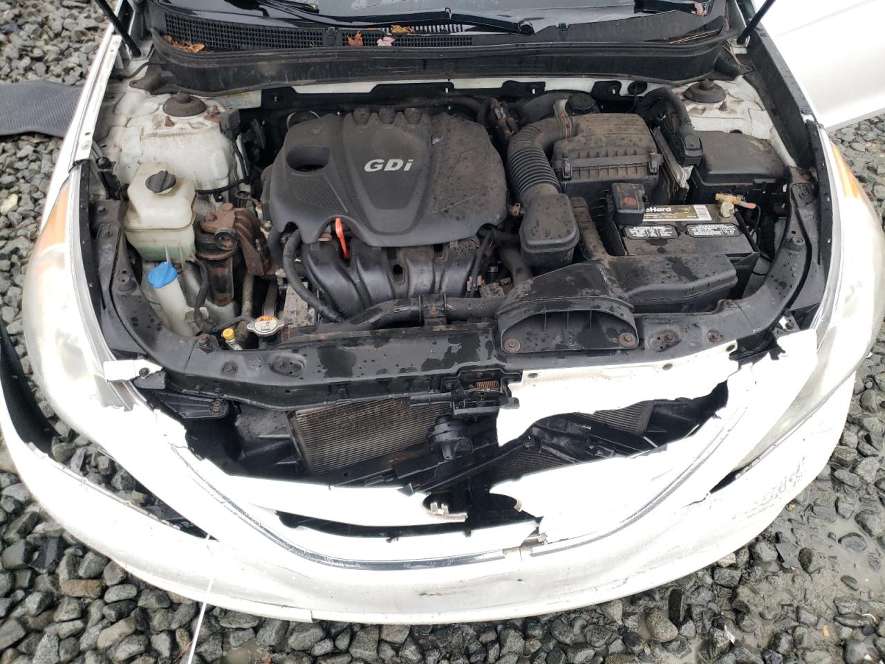 2013 Hyundai Sonata VIN 5NPEB4ACXDH621240 Copart auction photo, front end damage thumbnail 12