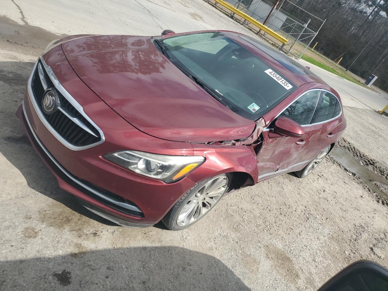2017 Buick LaCrosse VIN 1G4ZR5SSXHU198854