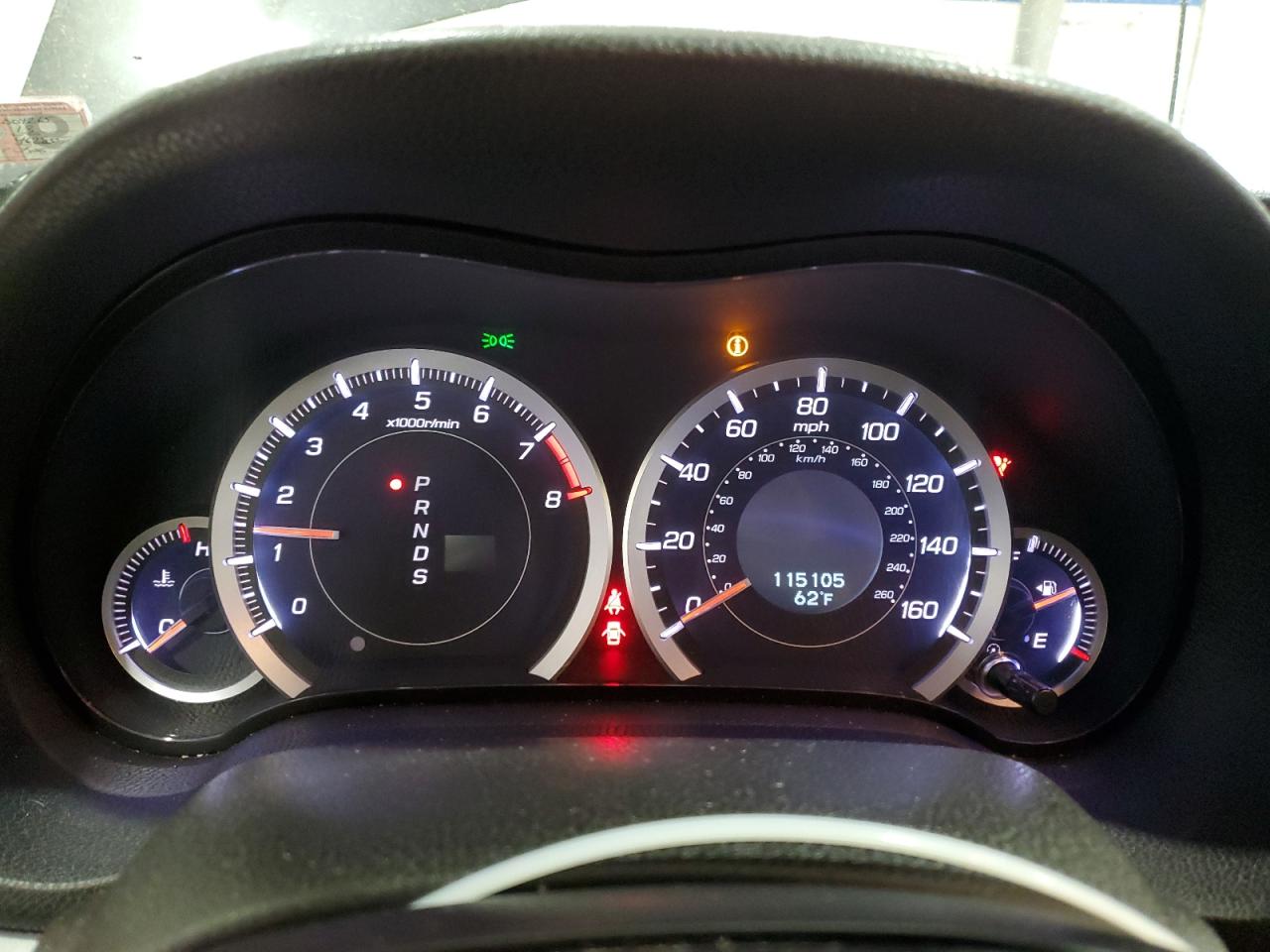 2013 Acura TSX VIN JH4CU2F65DC004265 Copart auction photo, front end damage thumbnail 9