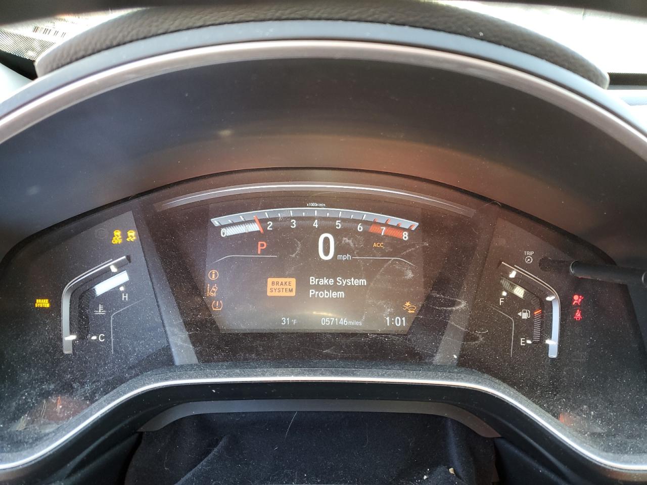 2019 Honda CR-V VIN 7FARW1H85KE028522 Copart auction photo, side damage thumbnail 9