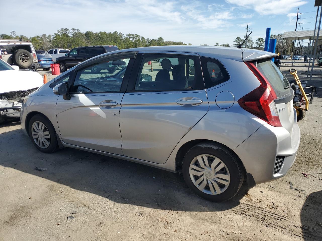 2017 Honda Fit VIN JHMGK5H59HS021241 Copart auction photo, side damage thumbnail 2