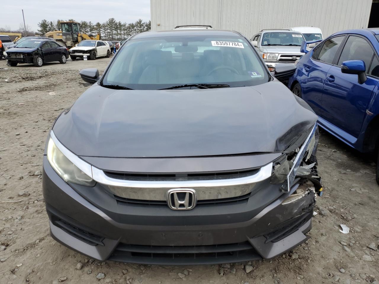 2016 Honda Civic VIN 2HGFC2F55GH509640 Copart auction photo, rear end / front end damage thumbnail 6