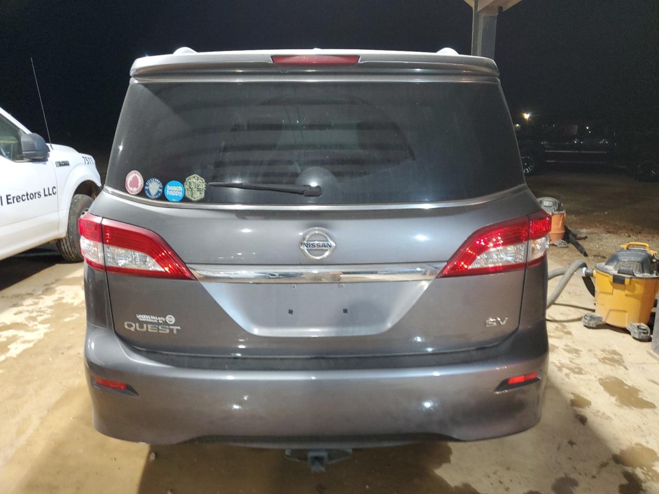 2016 Nissan Quest VIN JN8AE2KP4G9155253 Copart auction photo, front end damage thumbnail 6