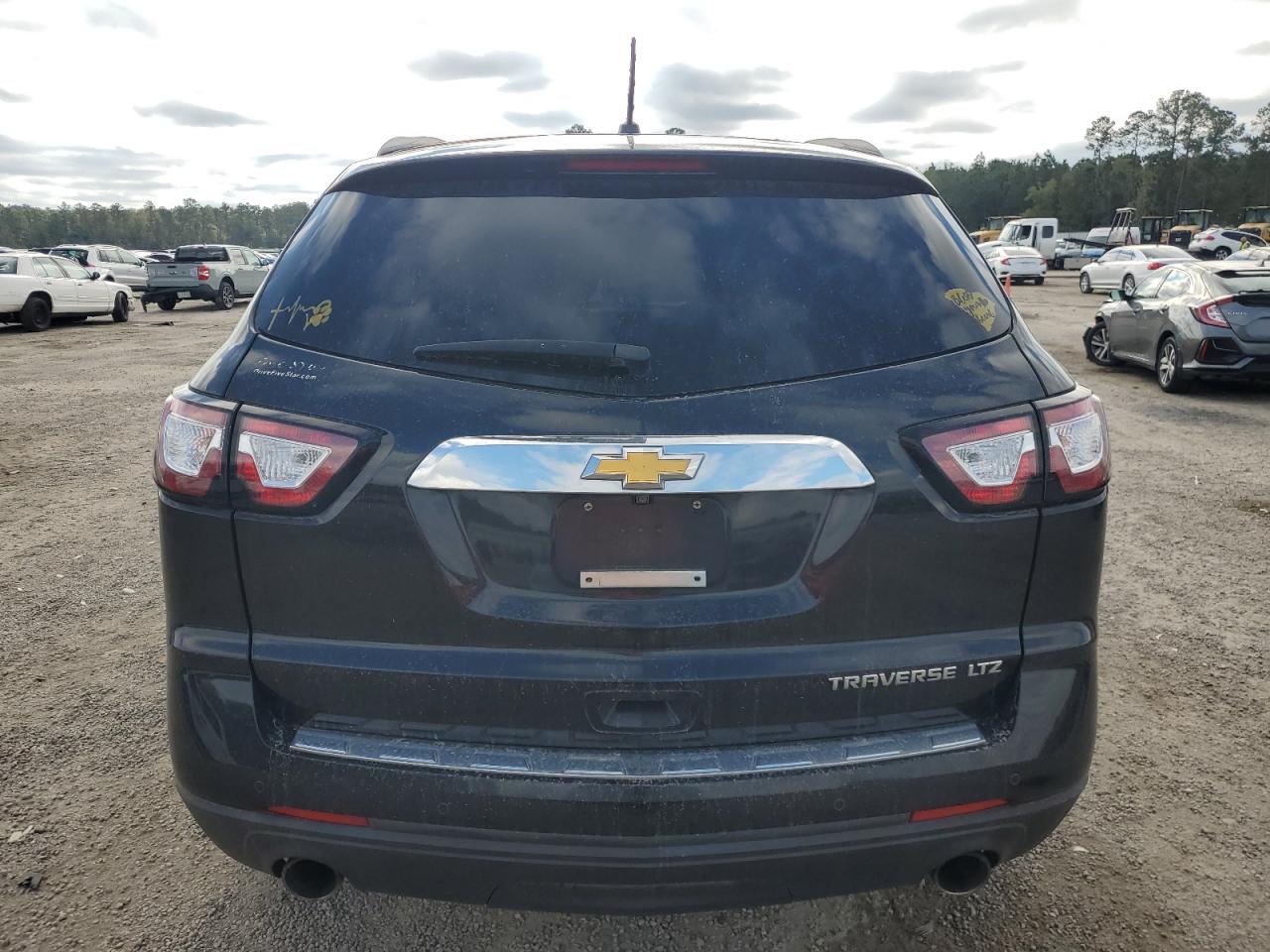 2014 Chevrolet Traverse VIN 1GNKRJKD2EJ167280 Copart auction photo, front end damage thumbnail 6