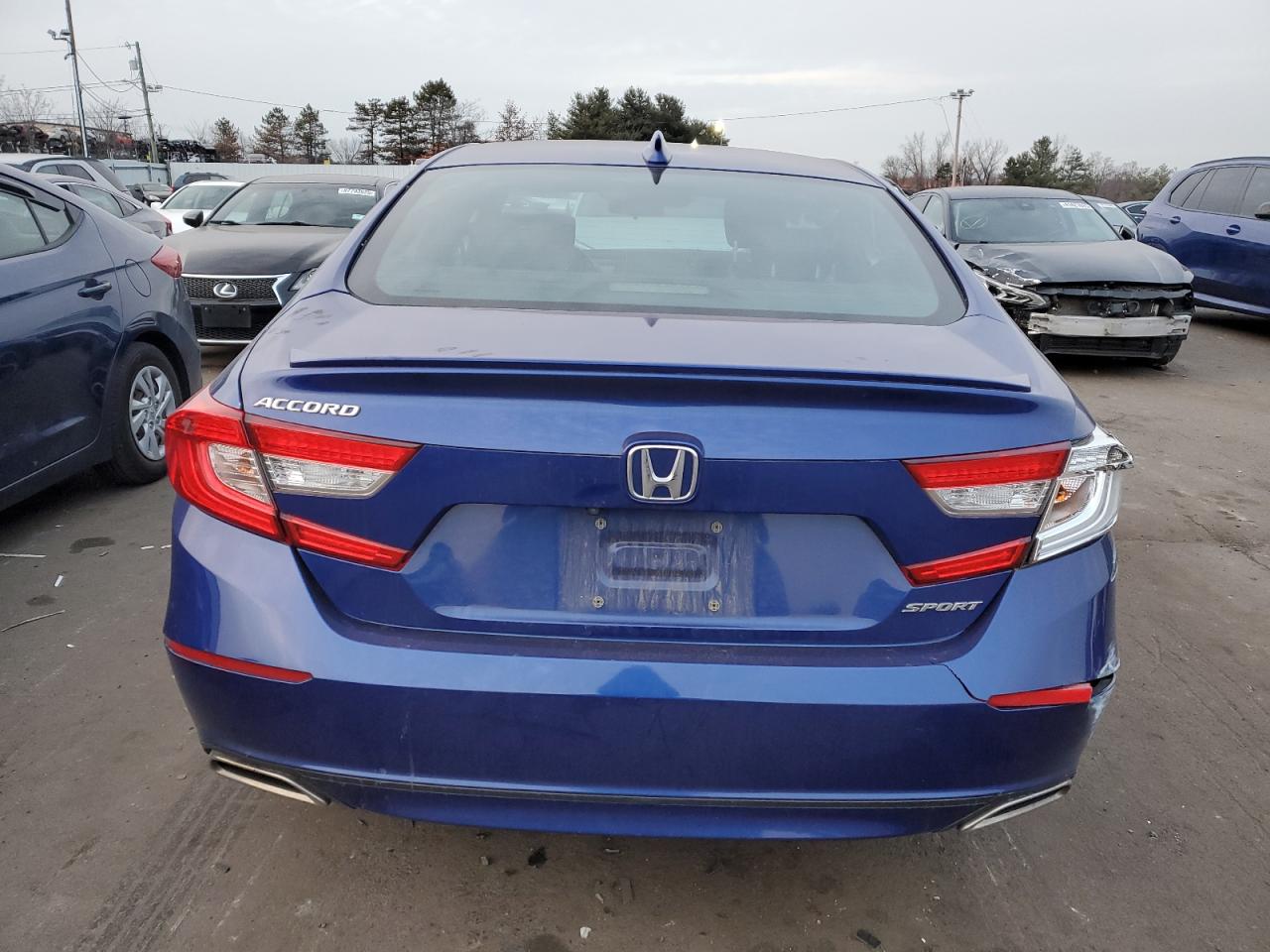 2019 Honda Accord VIN 1HGCV1F35KA006395 Copart auction photo, front end / mechanical damage thumbnail 6