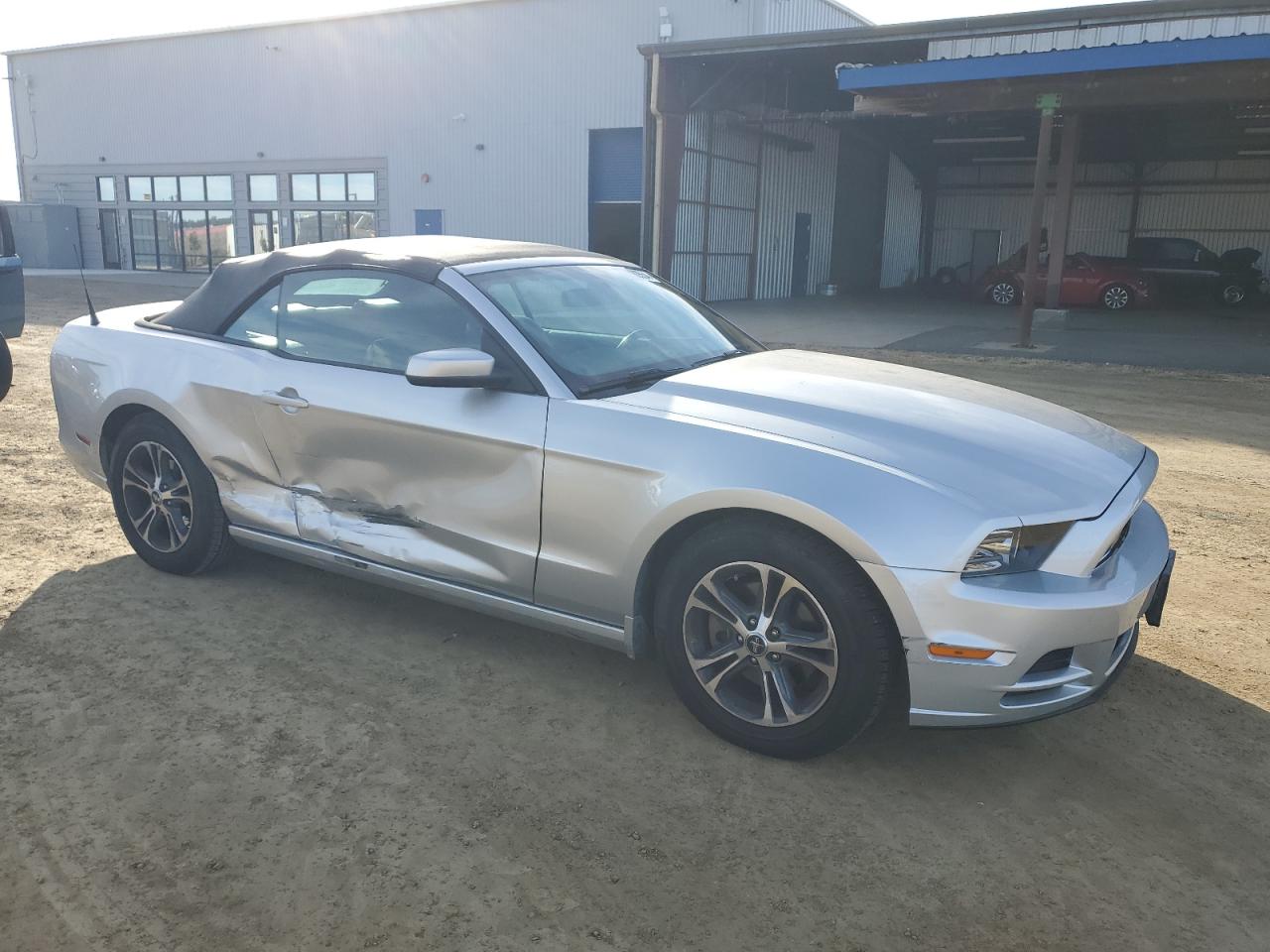 2014 Ford Mustang VIN 1ZVBP8EM1E5322247 Copart auction photo, side damage thumbnail 4