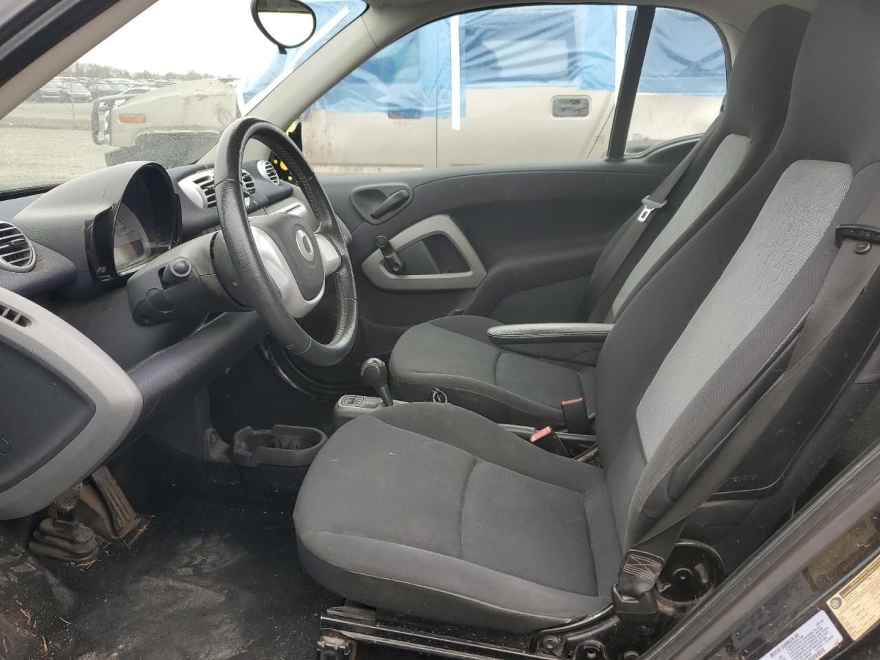 2013 Smart Fortwo VIN WMEEJ3BA1DK680772 Copart auction photo, all over damage thumbnail 7