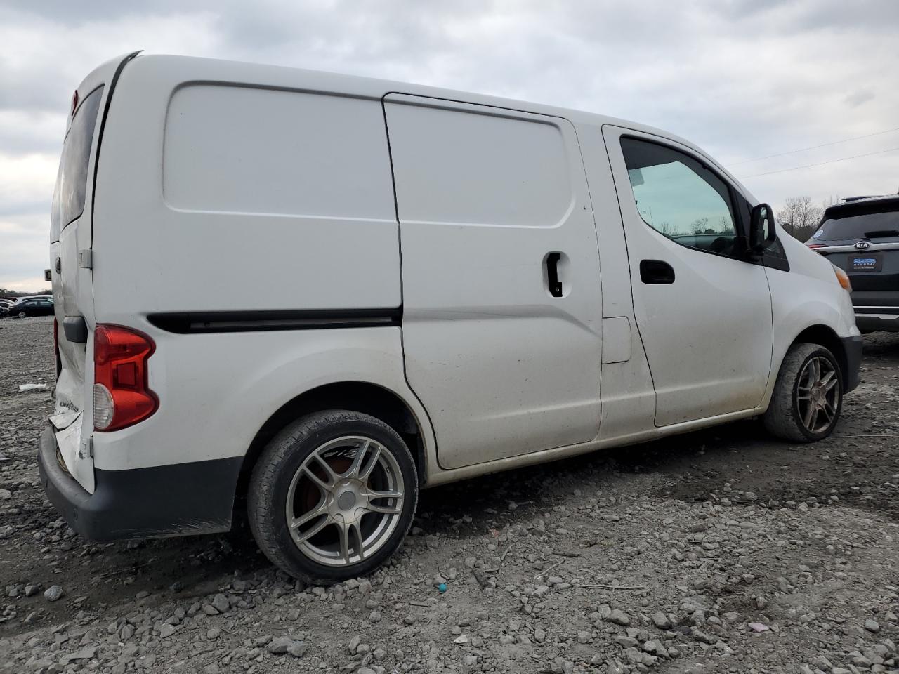 2015 Chevrolet Express VIN 3N63M0ZN6FK731899 Copart auction photo, side / rear end damage thumbnail 3