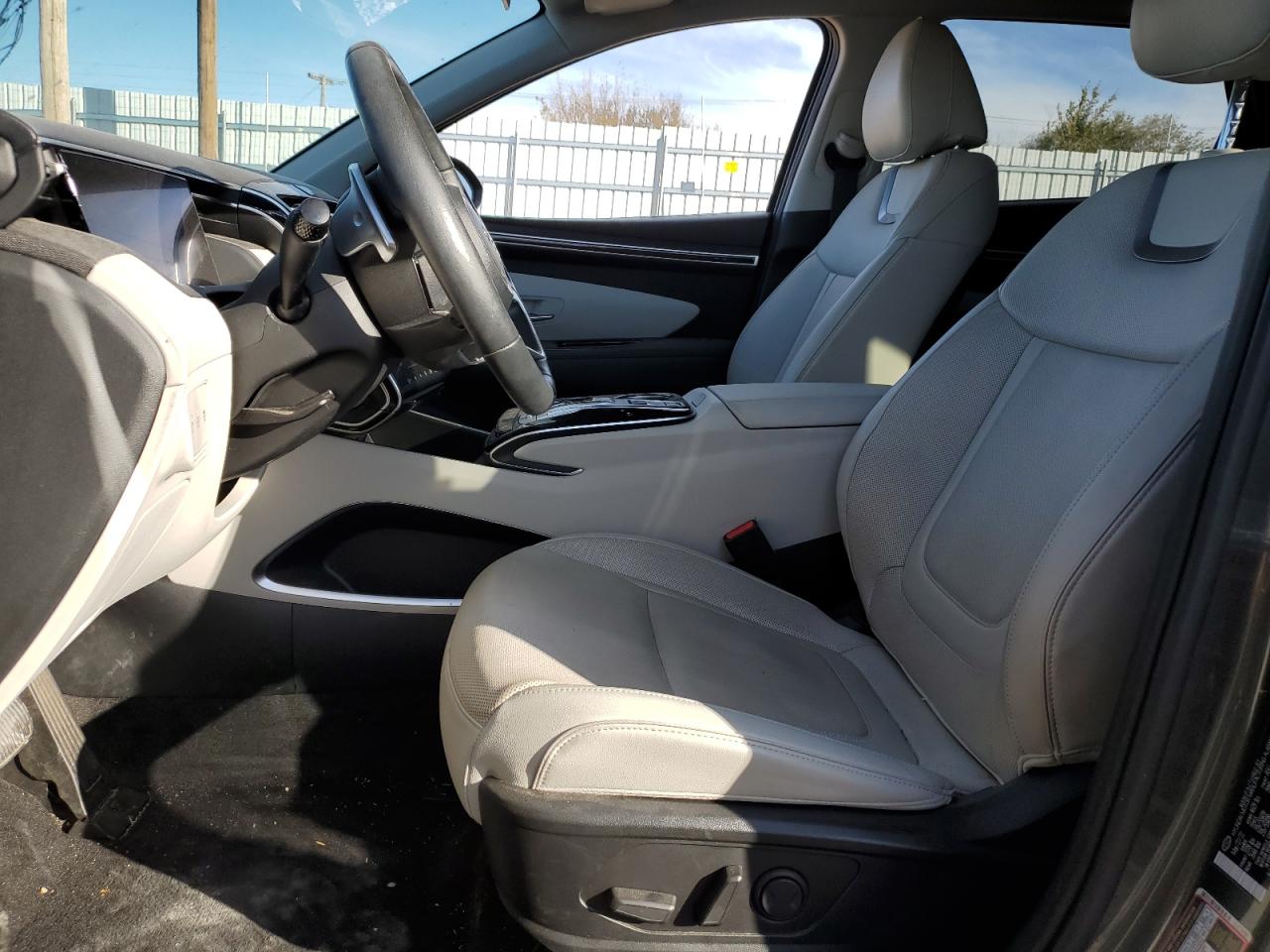 2022 Hyundai Tucson VIN 5NMJE3AE7NH109922 Copart auction photo, front end / side damage thumbnail 7