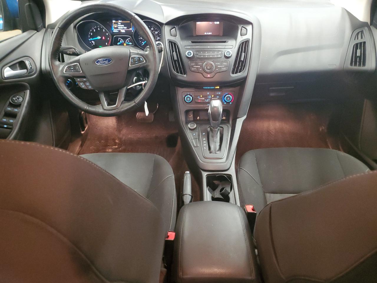 2015 Ford Focus VIN 1FADP3K22FL322729 Copart auction photo, rear end / hail damage thumbnail 8