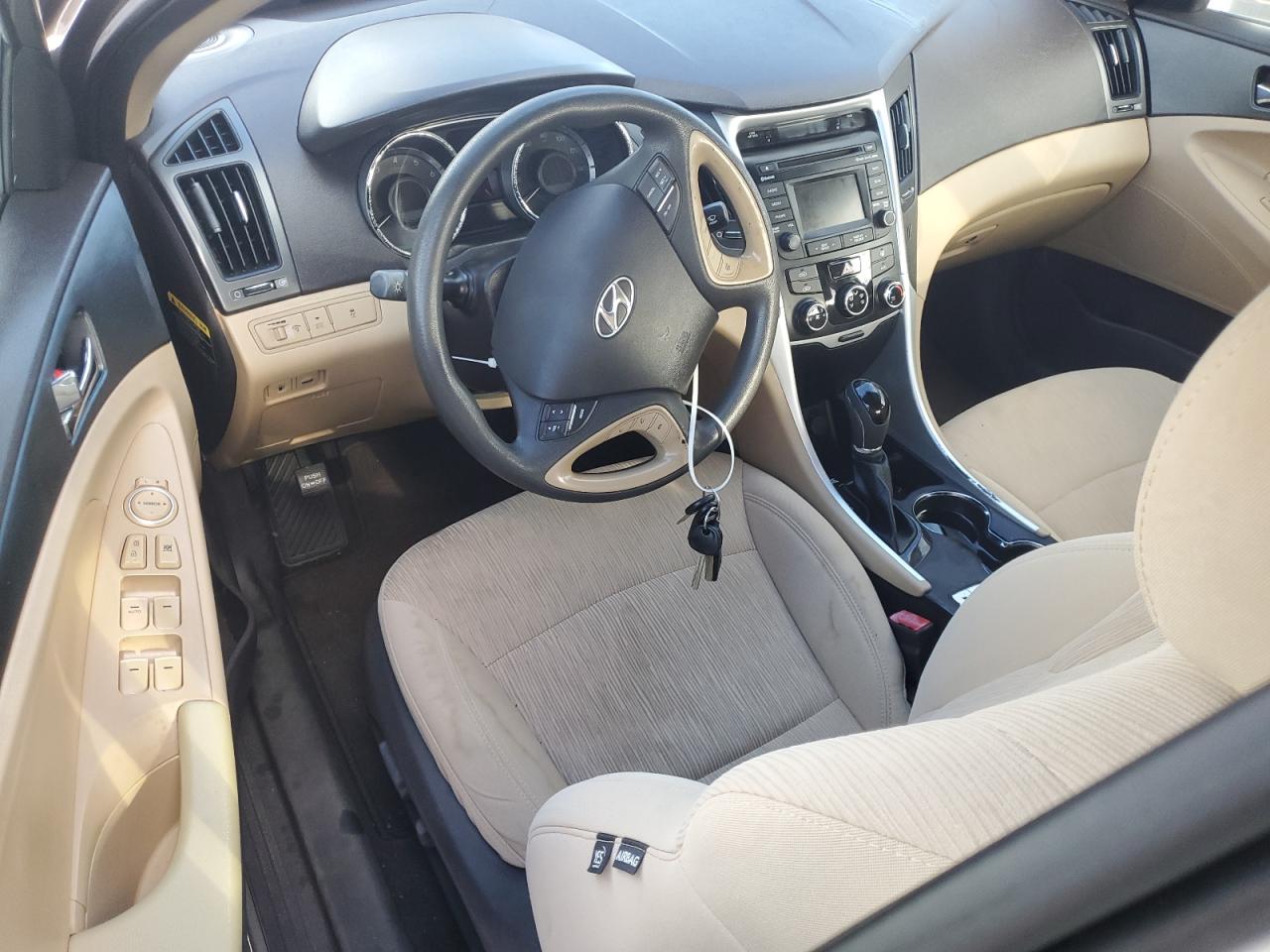 2014 Hyundai Sonata VIN 5NPEB4AC0EH909317 Copart auction photo, water/flood damage thumbnail 8