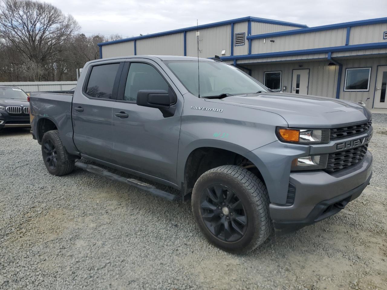 2021 Chevrolet Silverado VIN 1GCPWBEF1MZ150206 Copart auction photo, rear end damage thumbnail 4