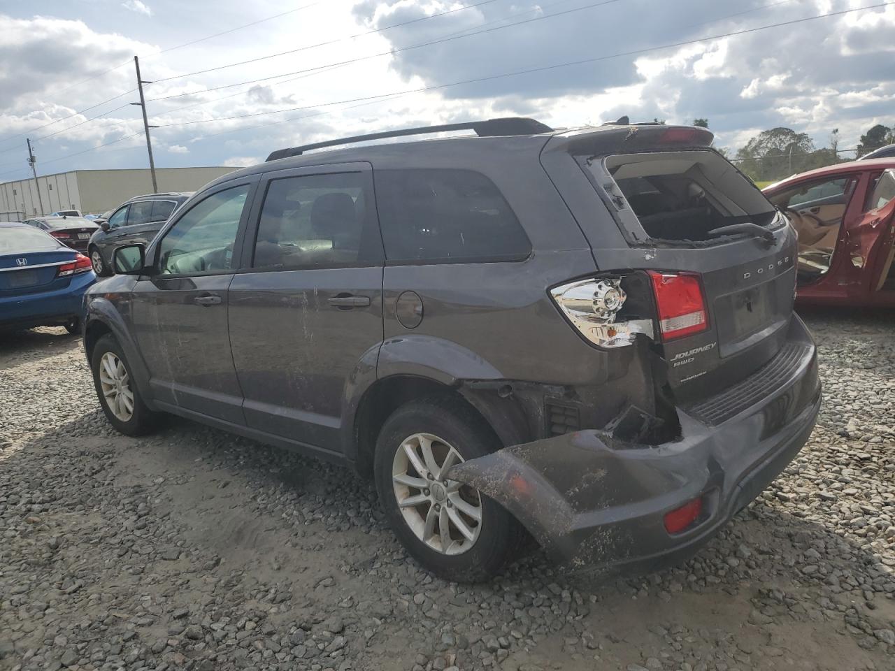 2017 Dodge Journey VIN 3C4PDDBG9HT540434 Copart auction photo, rear end damage thumbnail 2