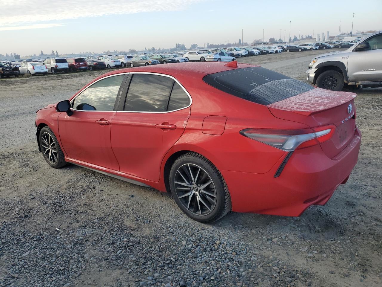 2021 Toyota Camry VIN 4T1T11AK7MU494657 Copart auction photo, front end damage thumbnail 2