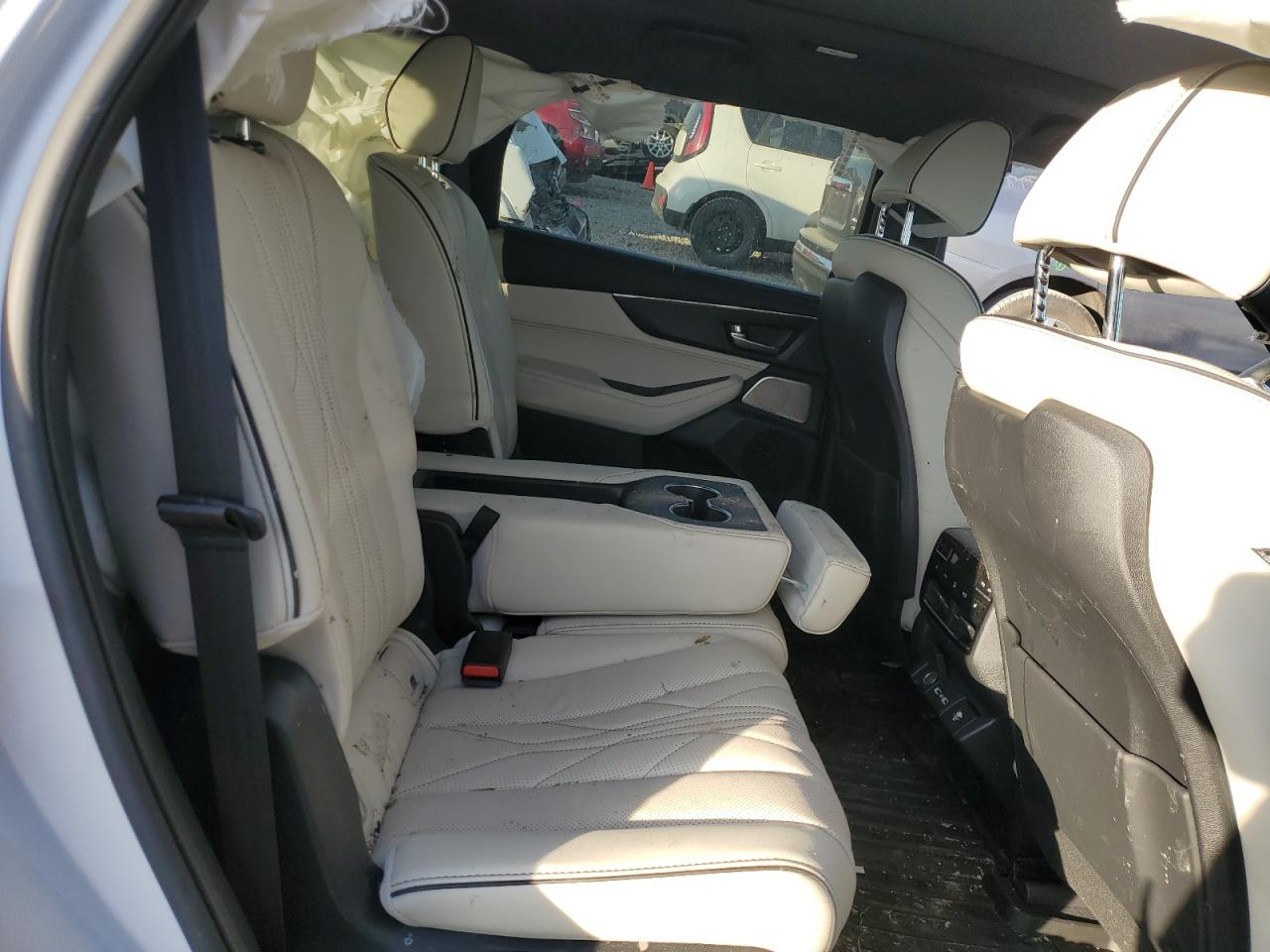 2023 Acura MDX VIN 5J8YD8H8XPL004146 Copart auction photo, all over damage thumbnail 10