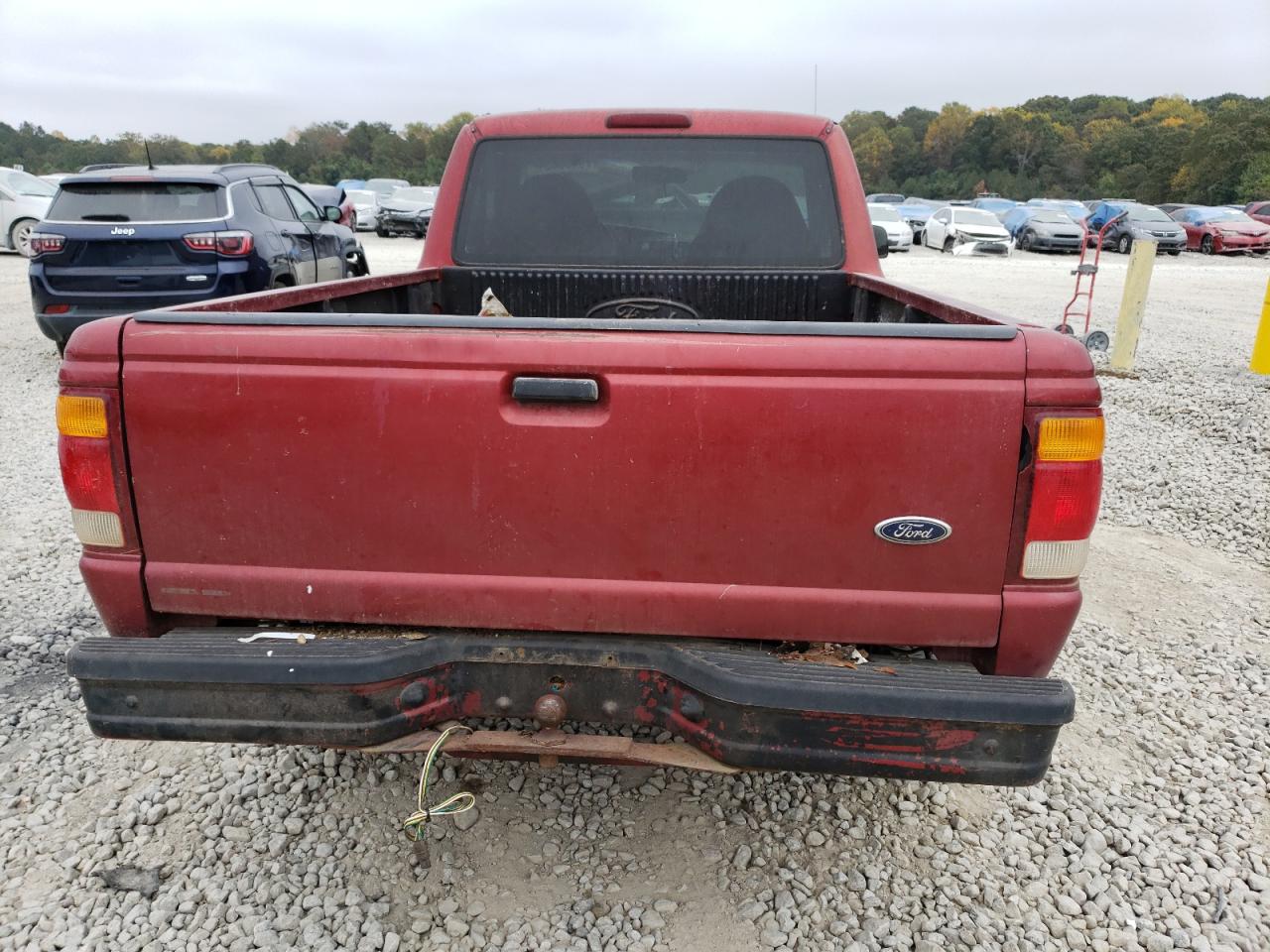 1998 Ford Ranger VIN 1FTYR10UXWPB26688 Copart auction photo, front end / minor dent/scratches damage thumbnail 6