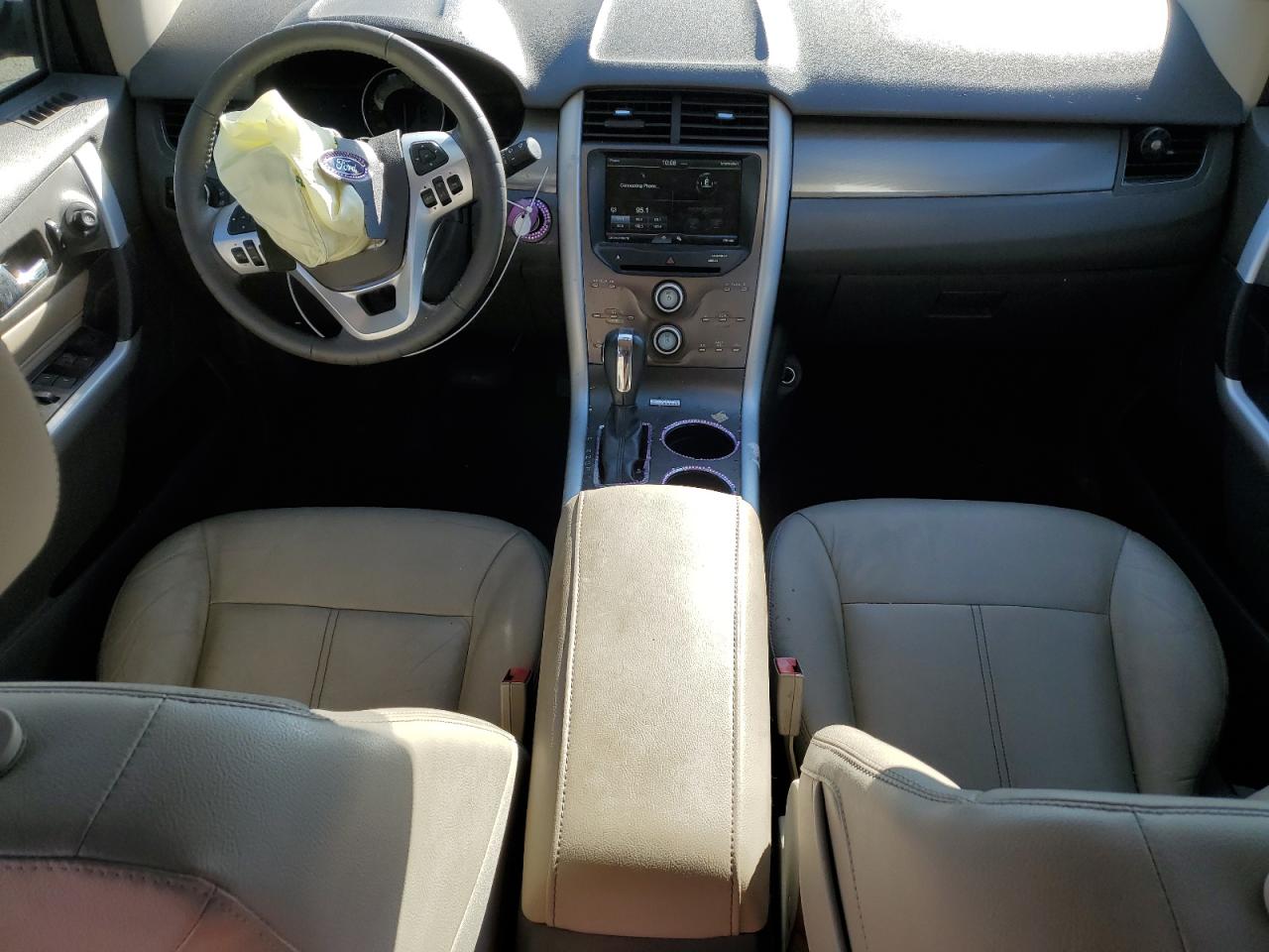 2014 Ford Edge VIN 2FMDK3JC8EBB23553 Copart auction photo, front end damage thumbnail 8