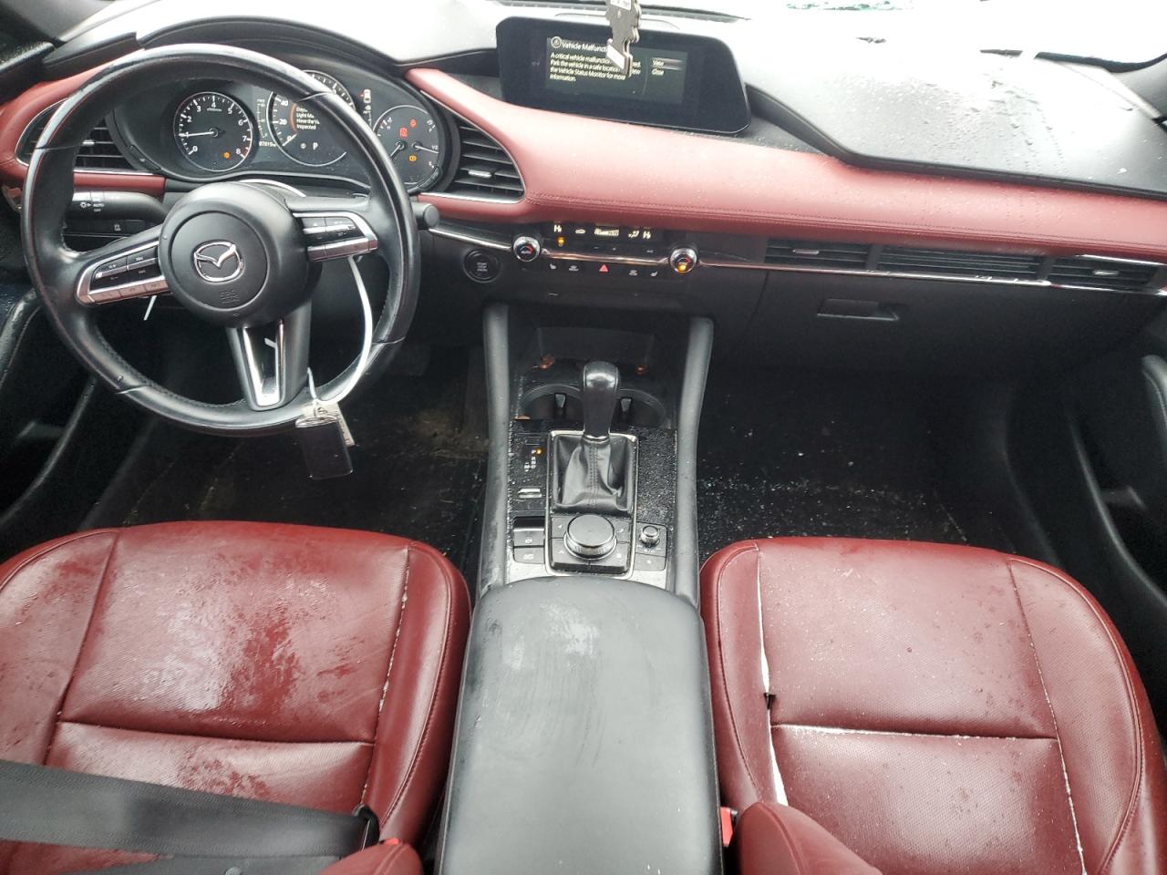 2020 Mazda 3 VIN JM1BPBNM3L1162022 Copart auction photo, front end damage thumbnail 8