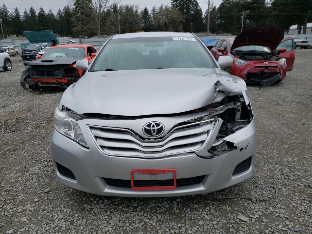 2011 Toyota Camry VIN 4T1BF3EK7BU129458 Copart auction photo, front end damage thumbnail 5