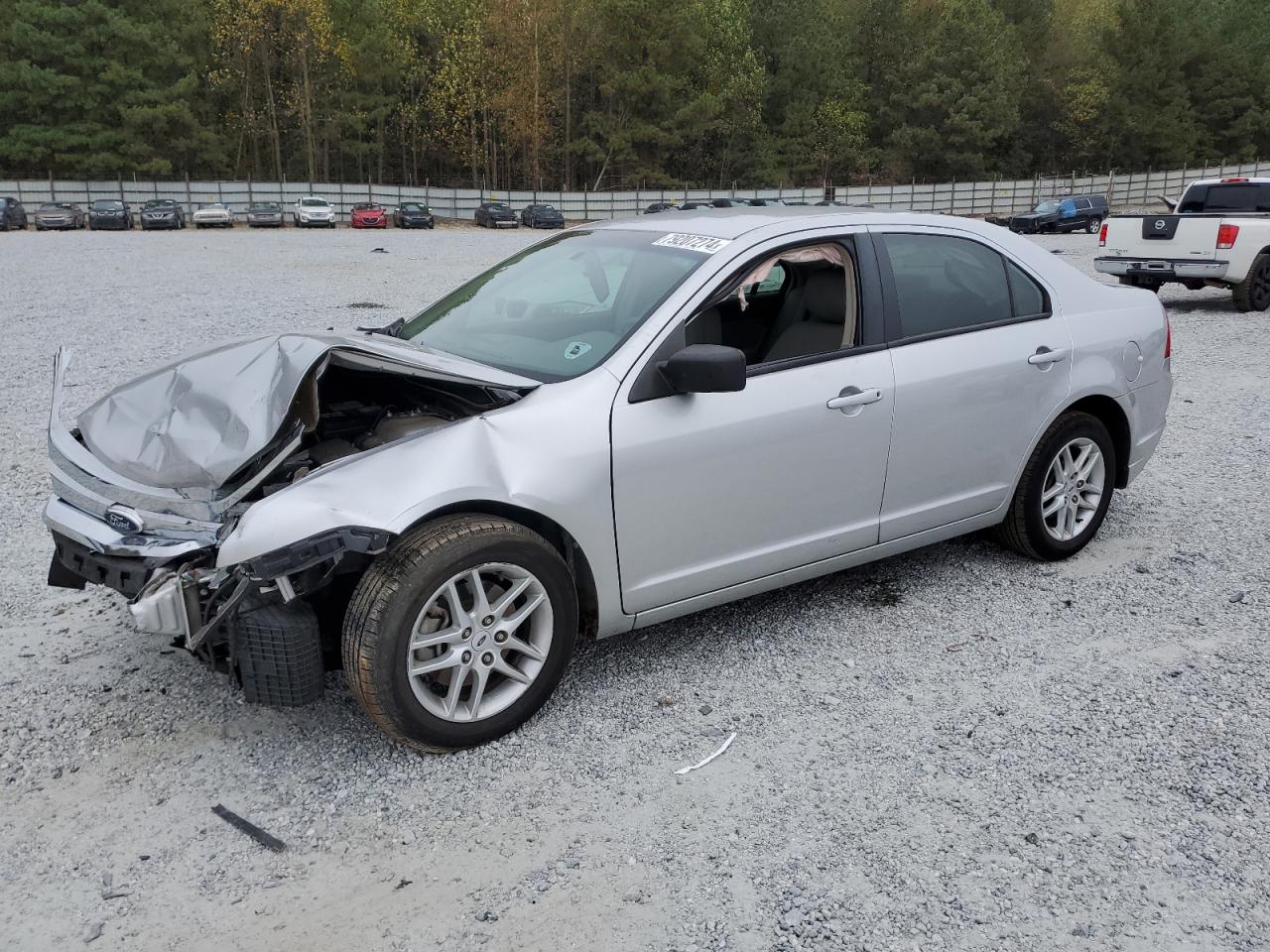 2011 Ford Fusion VIN 3FAHP0GA7BR318851