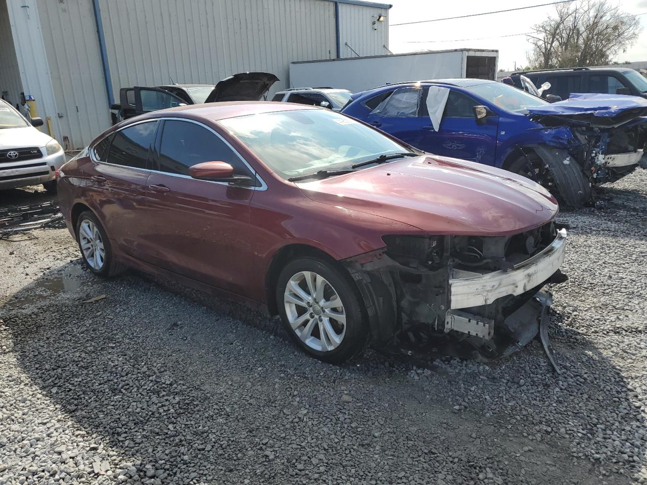 2016 Chrysler 200 VIN 1C3CCCAB5GN149687 Copart auction photo, front end damage thumbnail 4
