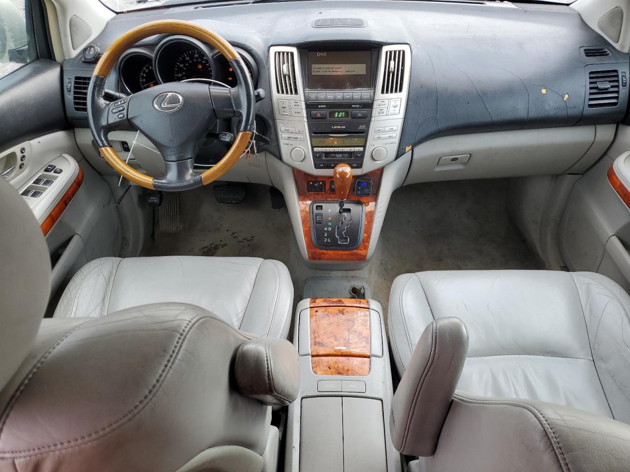 2004 Lexus RX VIN 2T2HA31U34C019247 Copart auction photo, front end / undercarriage damage thumbnail 8