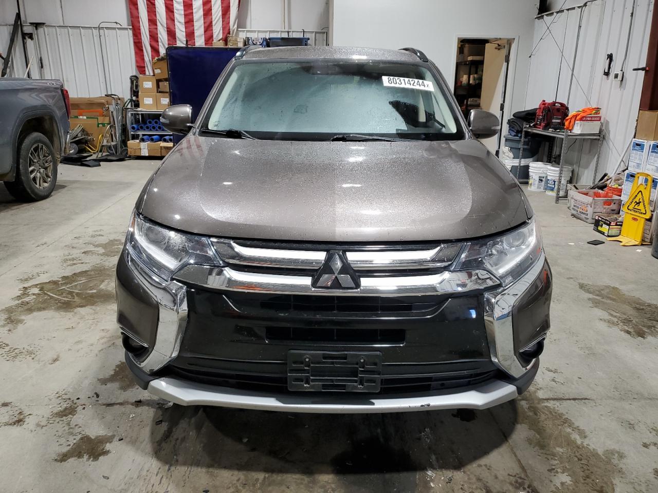 2016 Mitsubishi Outlander VIN JA4AZ3A36GZ035839 Copart auction photo, side damage thumbnail 5