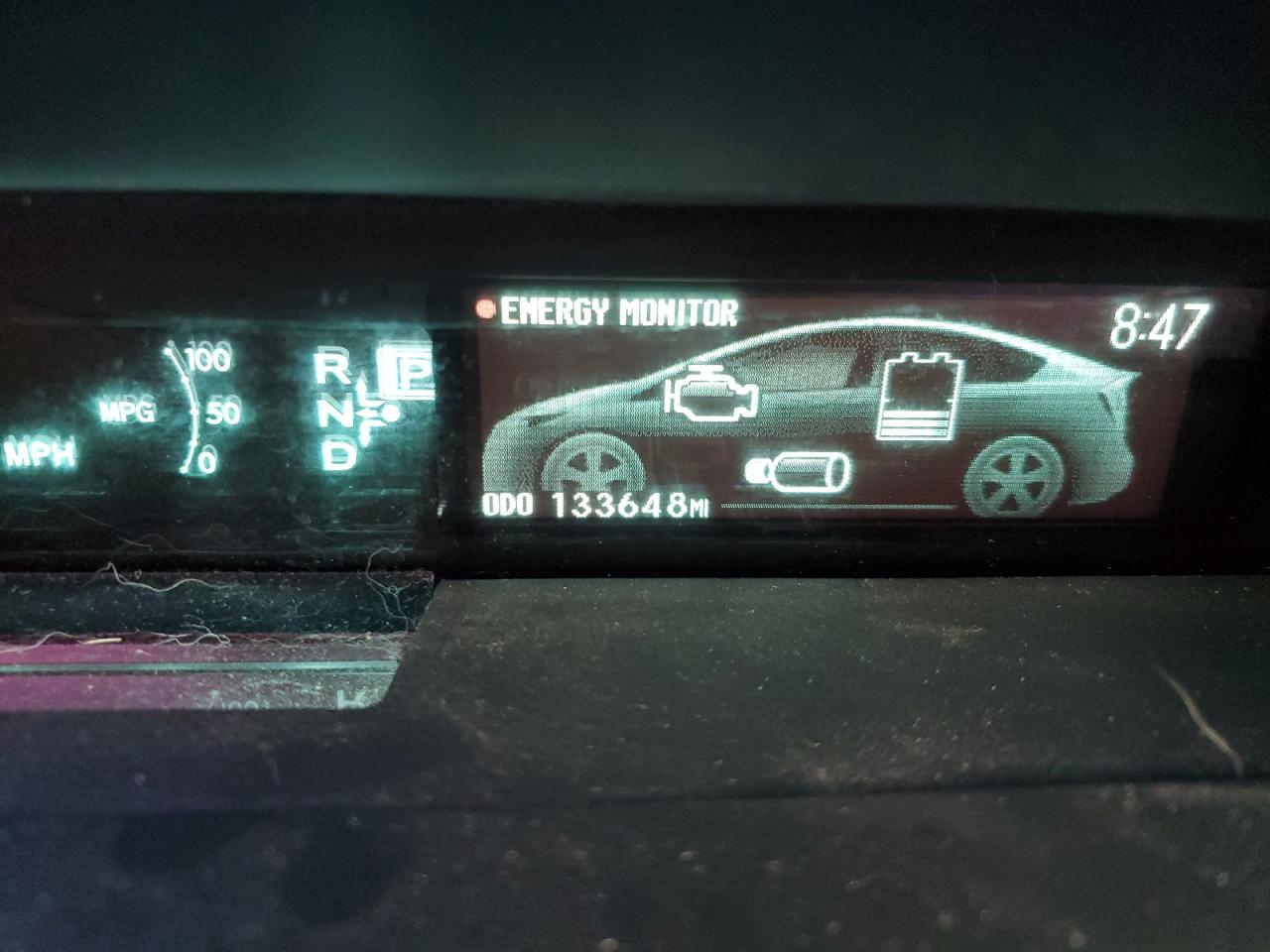 2013 Toyota Prius VIN JTDKN3DU7D5578677 Copart auction photo, front end / minor dent/scratches damage thumbnail 9