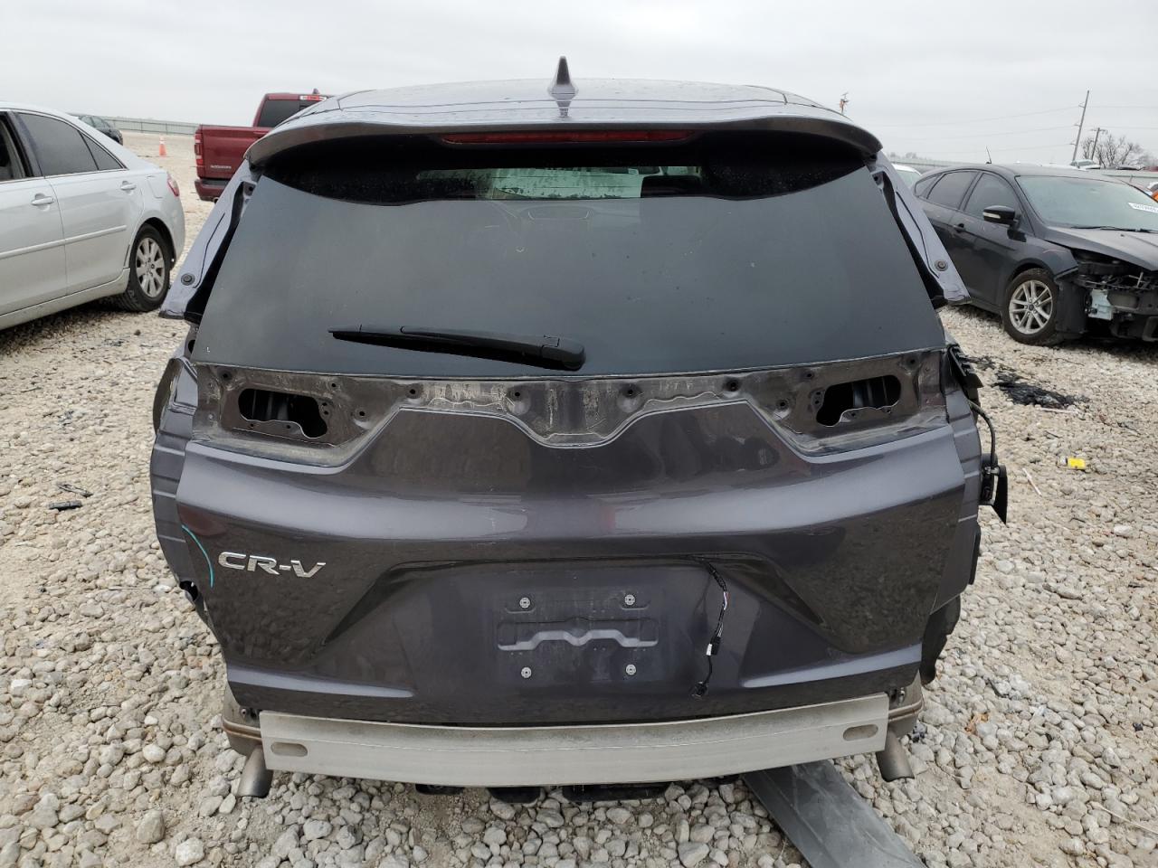 2019 Honda CR-V VIN 7FARW1H5XKE038419 Copart auction photo, side / rear end damage thumbnail 6
