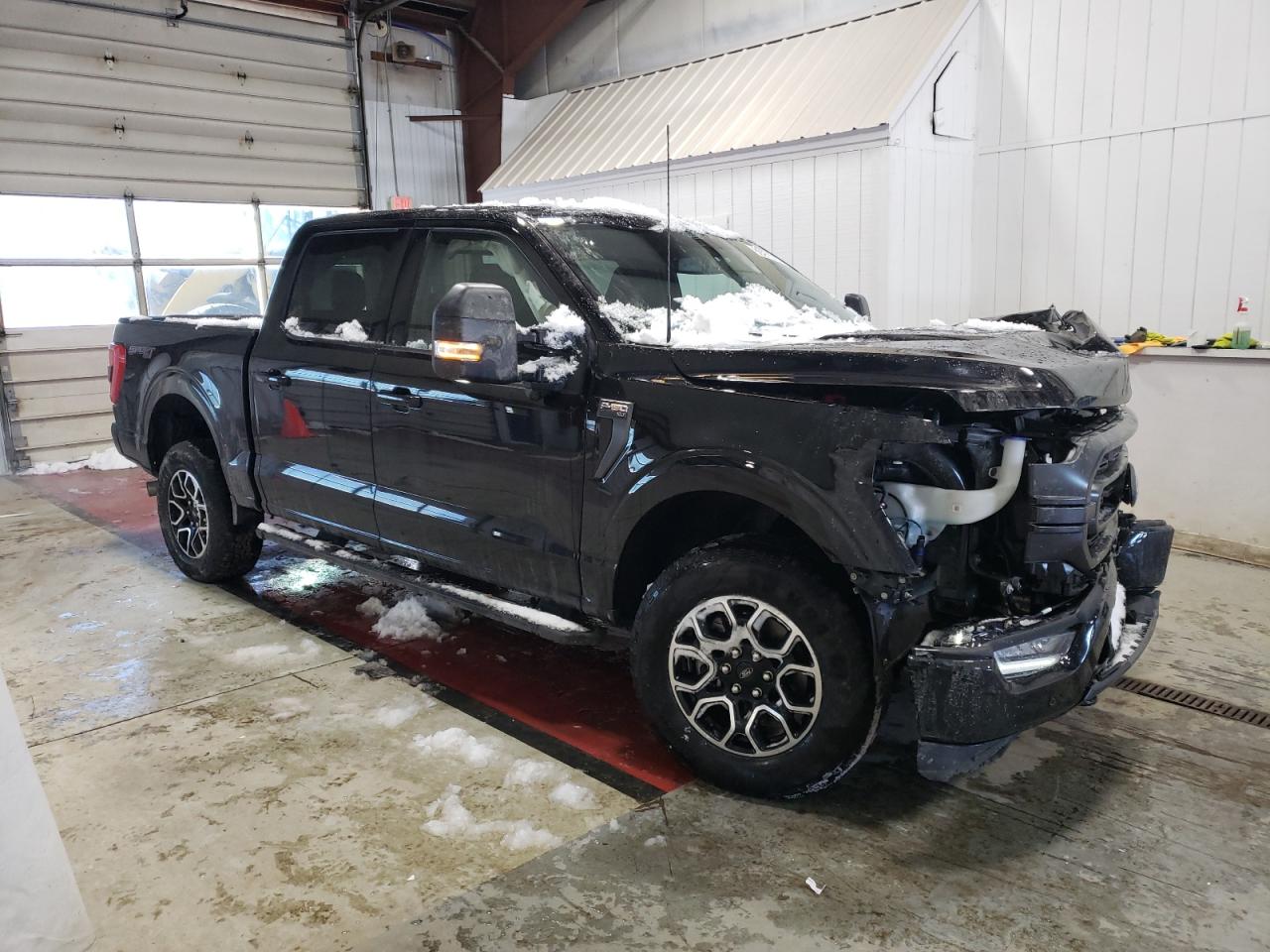 2022 Ford F-150 VIN 1FTFW1E89NKD49165 Copart auction photo, front end damage thumbnail 4