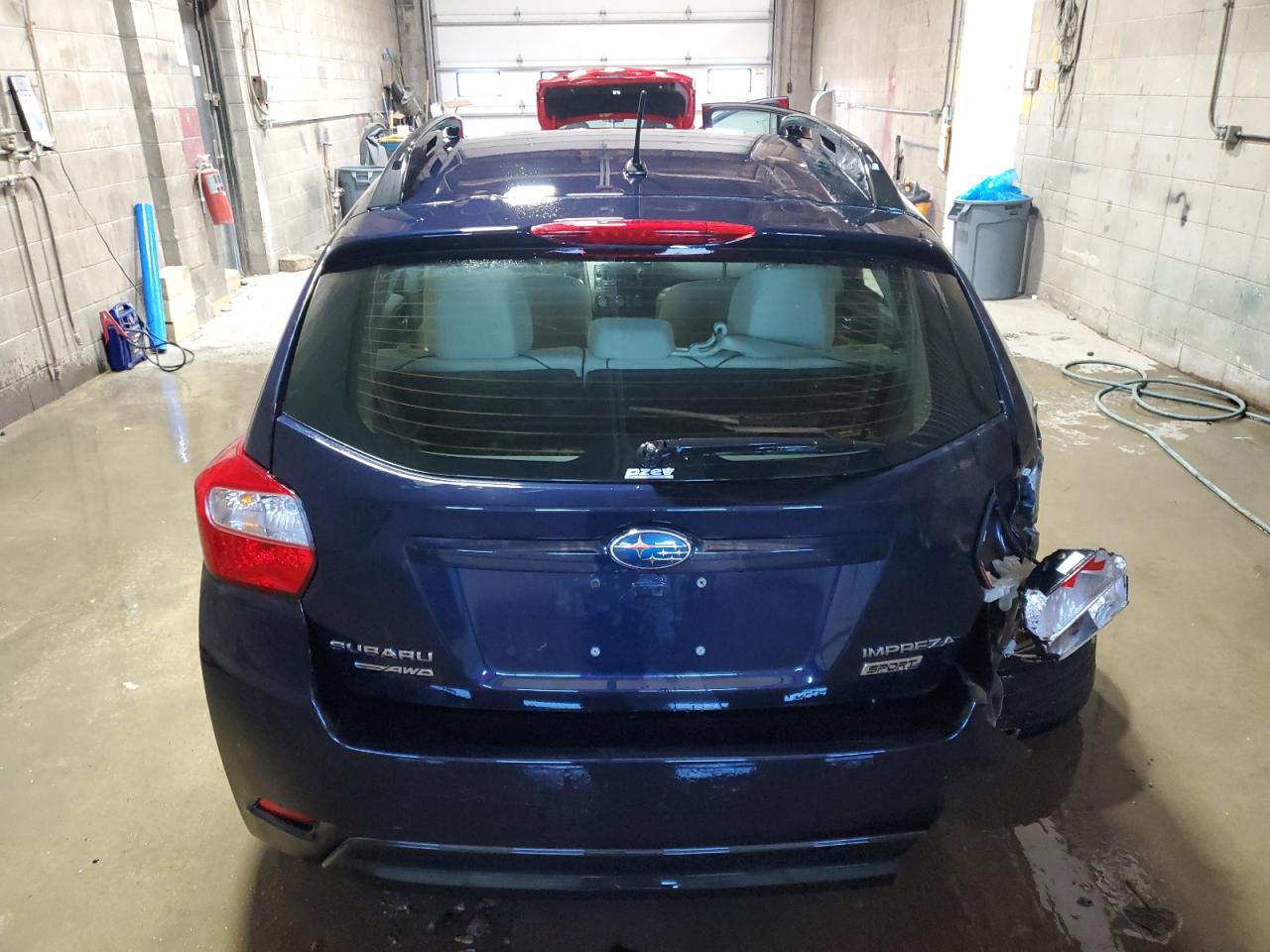 2014 Subaru Impreza VIN JF1GPAL60EH291324 Copart auction photo, rear end / side damage thumbnail 6