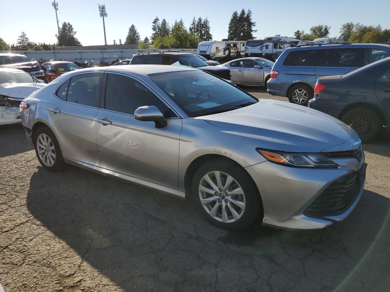 2018 Toyota Camry VIN JTNB11HK3J3046211 Copart auction photo, rear end damage thumbnail 4