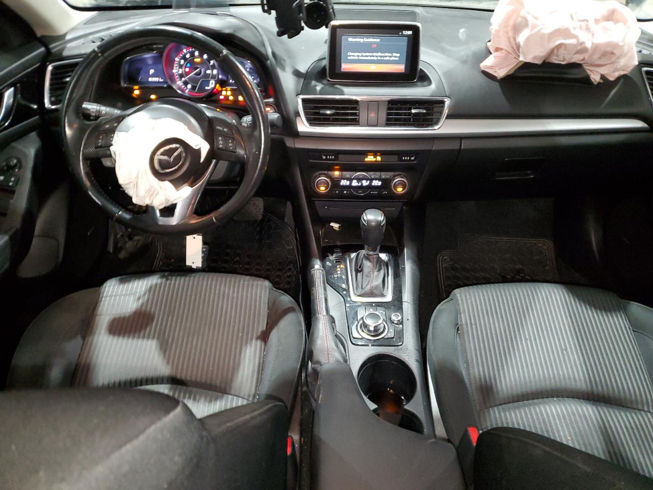 2015 Mazda 3 VIN JM1BM1W36F1234635 Copart auction photo, front end / undercarriage damage thumbnail 8