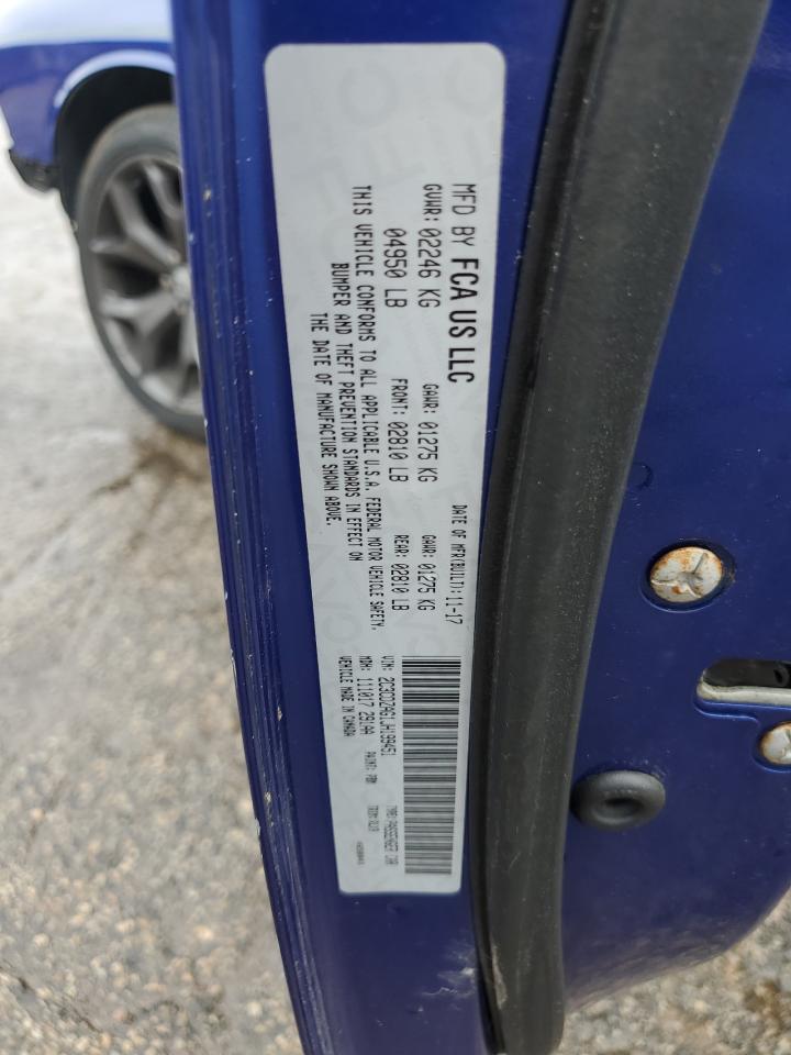 2018 Dodge Challenger VIN 2C3CDZAG1JH199451 Copart auction photo, front end damage thumbnail 12