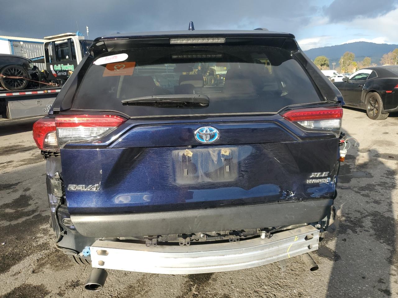 2023 Toyota RAV 4 VIN JTMRWRFV3PD196306 Copart auction photo, rear end damage thumbnail 6