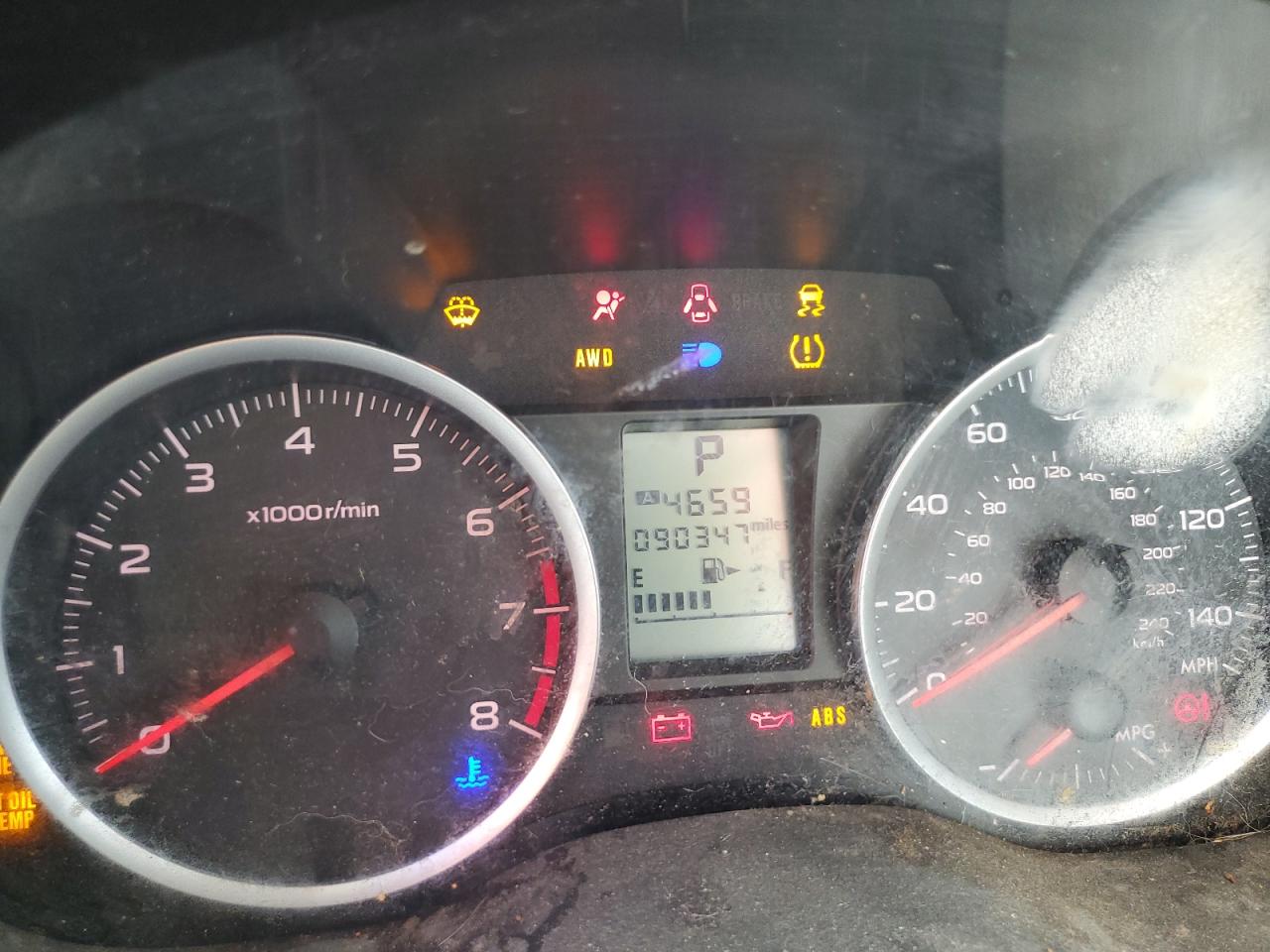 2014 Subaru XV VIN JF2GPAVC7E8217400 Copart auction photo, all over damage thumbnail 9